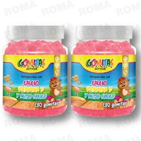 PACK 2 GOMITAS CALCIO NIÑOS 260 UND SOTTCOR LABS